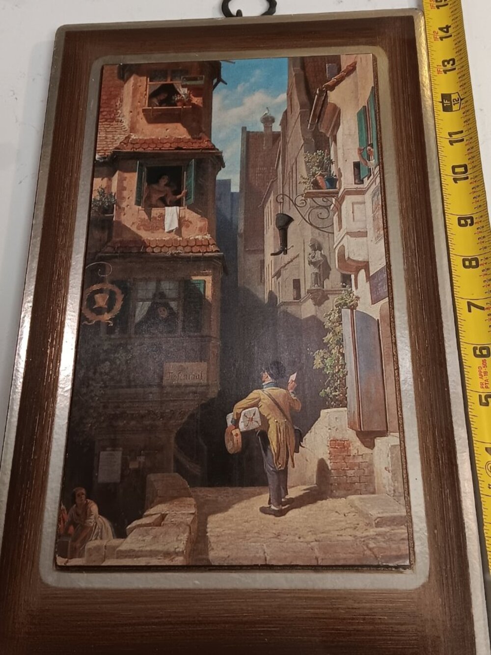 Carl Spitzweg - Love Letters & Gifts Held by Postman - Reproduction